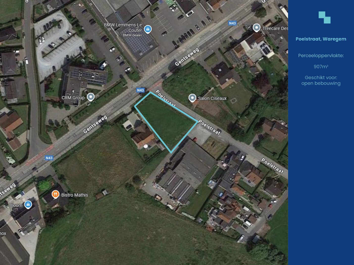 Prachtig stuk bouwgrond te Waregem - foto 3