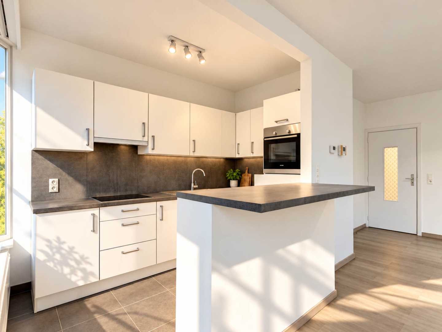Te koop, instapklaar, gezellig 2-slaapkamer appartement met garage in Lessen - foto 5