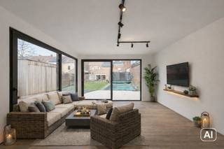 Te koop: instapklare woning met zwembad en poolhouse in centrum DeerlijkIn het centrum van Deerlijk bevindt zich deze volledig instapklare woning met...