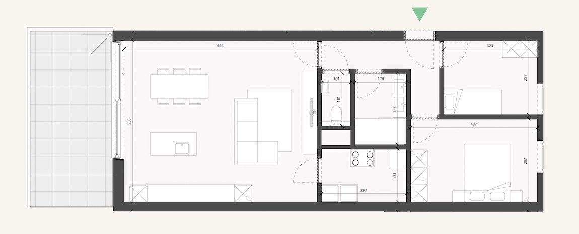 Apartment for sale in Malle with 2 bedrooms - photo 3