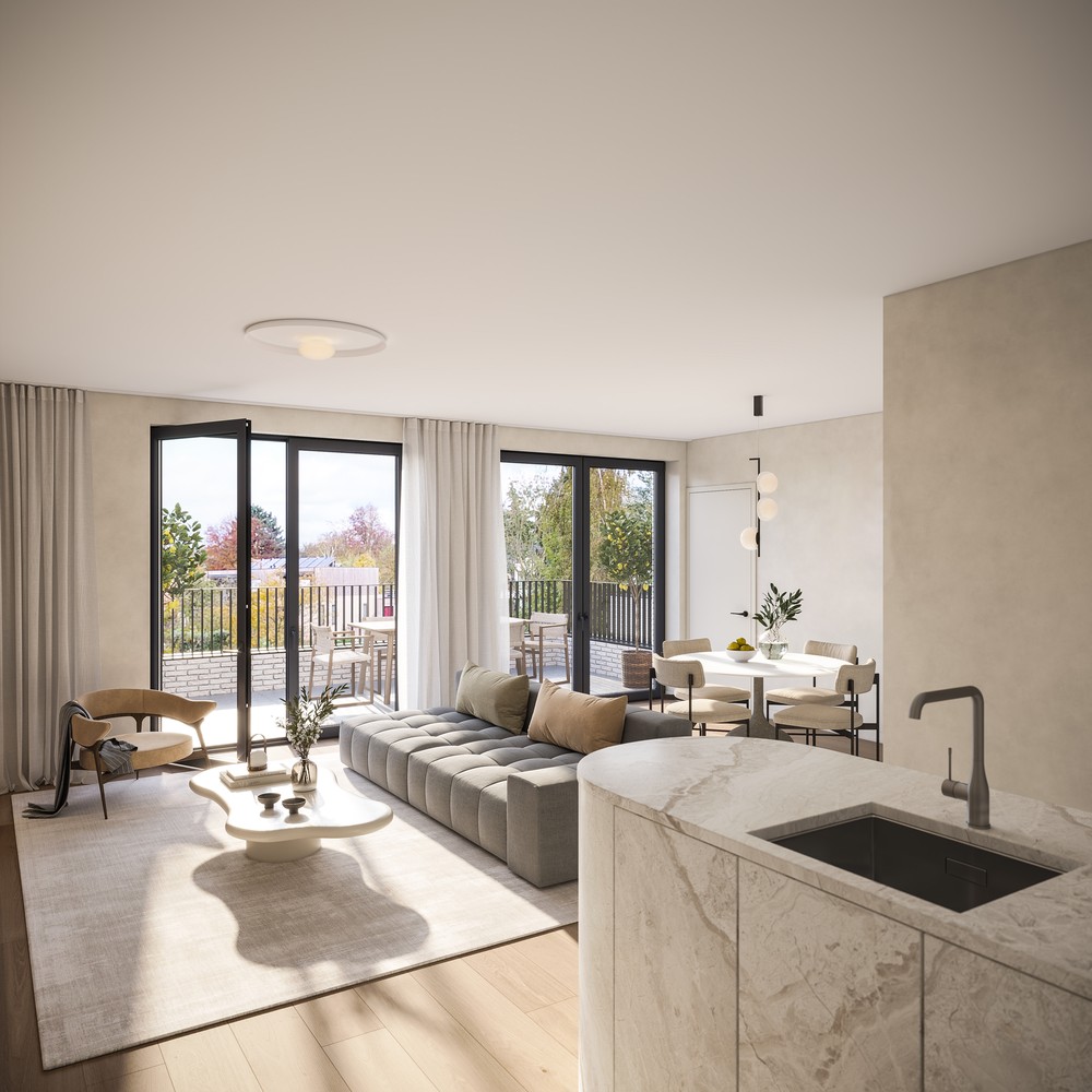 Appartement met 2 slpkrs in uniek nieuwbouwproject - foto 4