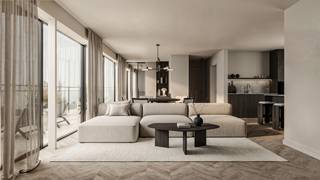 <p>"Arnold" staat voor stijlvol wonen in het hart van de stad, een kleinschalige boetiekresidentie die speciaal werd ontworpen voor wie enkel het beste verwacht.<br /><br />De straten rondom "Arnold" zijn doordrenkt met karakter. Met zijn historische gevels en gezellige pleintjes weerspiegelt deze buurt de rijke geschiedenis van Antwerpen. Liefhebbers van gastronomie krijgen eindeloos veel mogelijkheden: een ijsje om de hoek in de Gelateria Milanese, een lunch in het hippe Verso café of een feestelijk etentje in Le Pristine? Allemaal letterlijk om de hoek. Of even te voet naar het hippe Zuid, de Vrijdagmarkt, de gezellige Theodoor Van Rijswijckplaats, het Mechelseplein… de mogelijkheden zijn hier eindeloos.<br /><br />“Arnold” biedt de ideale balans tussen luxe, comfort en functionaliteit met ruime appartementen en luxe voorzieningen. Of u nu op zoek bent naar een nieuwe thuis of een waardevolle investering, deze exclusieve realisatie biedt een hedendaagse architectuur van de hand van META Architecten , gecombineerd met een hoogwaardige afwerking van de appartementen, uitgetekend door MORE Concept.<br /><br />Dankzij de nieuwste technieken in energiezuinigheid staan alle appartementen garant voor optimale keuzes op het vlak van verwarming en isolatie.<br /><br />Uniek wonen met adembenemend zicht over de stad! Deze exclusieve penthouse van ca 135 m² biedt royale terrassen, luxueuze afwerking en een panoramisch uitzicht. Beleef een oase van rust én stijl op een uitzonderlijke locatie. Ideaal voor wie groots wil leven, zowel binnen als buiten.<br /><br />De ondergrondse parkeergarage wordt opgevat als een ‘car vault’, waar auto’s van de bewoners discreet en veilig geparkeerd worden in een efficiënt liftsysteem. Buiten de mogelijkheid om een autostaanplaats bij te kopen zal de residentie beschikken over een ruime gemeenschappelijke fietsenstalling en wordt de mogelijkheid geboden tot aankoop van een privatieve kelderberging.<br /><br />"Résidence Arnold" is meer dan alleen een nieuwbouwrealisatie; hier gaat een inspirerende buurt samen met wooncomfort en hedendaagse luxe.<br /><br />Verkoopprijzen zijn exclusief registratiebelasting en BTW. Mogelijkheid tot aankoop van het constructiegedeelte aan 6% BTW (indien u aan de wettelijke voorwaarden voldoet).</p>