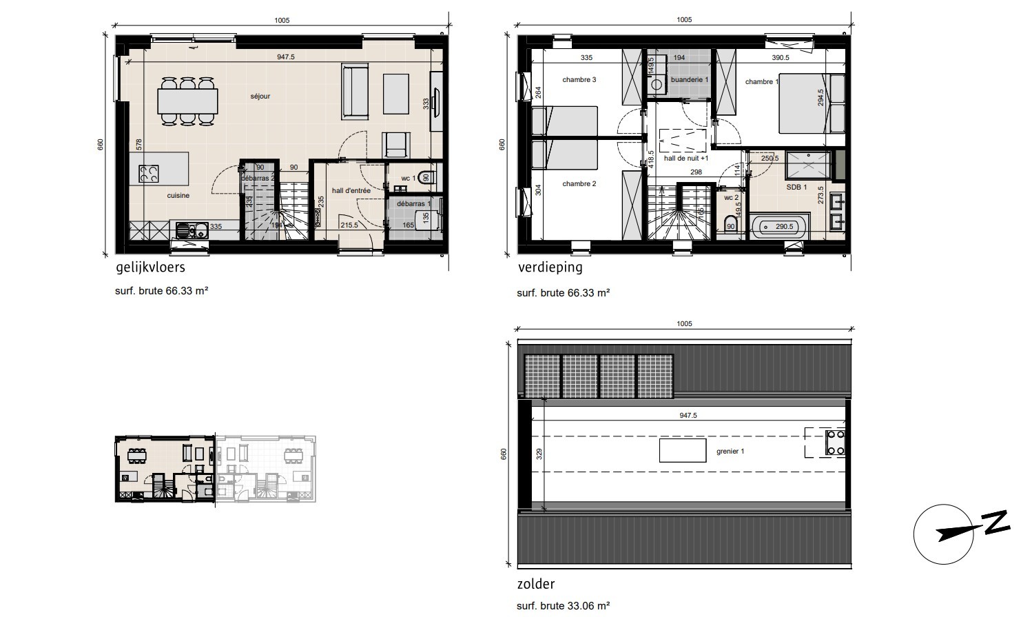 Huis te koop in Eghezée met 3 slaapkamers - foto 2