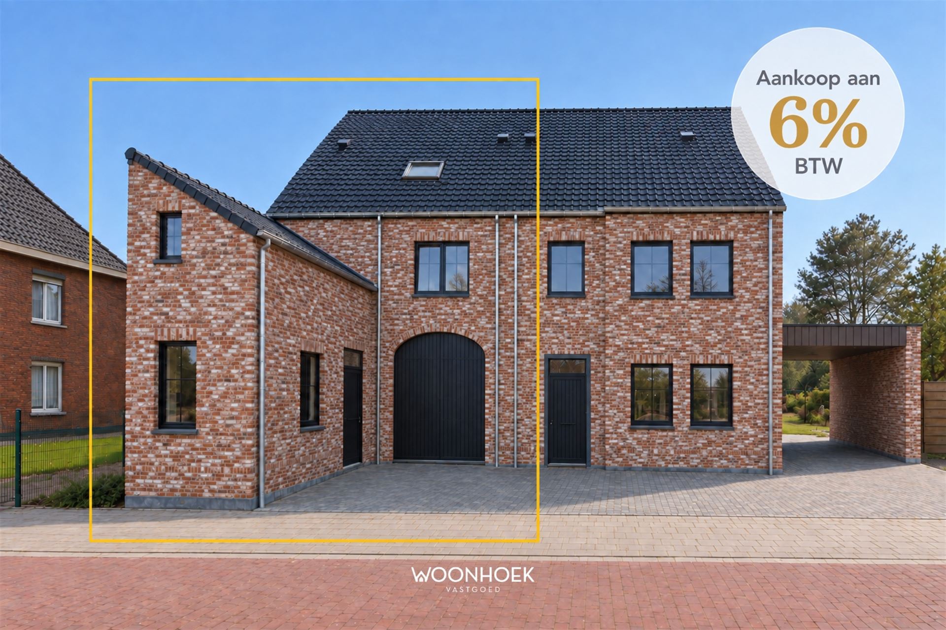 Stijlvolle nieuwbouwwoning met 4 slaapkamers aan 6% BTW - foto 1