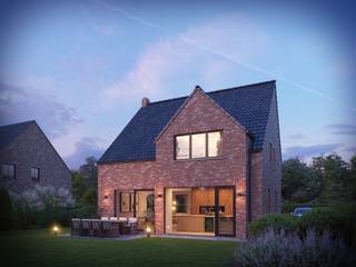 Deze prachtige, landelijke nieuw te bouwen woning wordt gebouwd in een rustige straat nabij het centrum van Houthulst op een grondoppervlakte van 848 m².<br /><br />Op het gelijkvloers wordt de woning voorzien van een inkomhal met gastentoilet. De open keuken sluit aan bij de eetplaats, palend aan de keuken wordt een grote berging voorzien die eveneens bereikbaar is van buitenaf.<br /><br />Op de eerste verdieping zijn er 3 slaapkamers. De grootste slaapkamer is uitgerust met een ruimte voor een dressing. De badkamer wordt voorzien van een ligbad, douche en een dubbel lavabomeubel, daarnaast vinden we op de bovenverdieping een afzonderlijk toilet.<br />De woning heeft de mogelijkheid om nog een vaste trap naar de zolder te voorzien (eventueel in te richten als extra slaapkamer, speelzolder of bureau).<br /><br />De villa wordt volledig afgewerkt met mooie materialen zoals o.a. maatkeuken inclusief toestellen en een natuurstenen werkblad, vloerverwarming op het gelijkvloers en de eerste verdieping aangestuurd door middel van een warmtepomp (water/lucht), laminaat in de slaapkamers, zonnepanelen, oprit, terras, eiken trap, regenwaterpomp in de put ... De keuzes voor de afwerking zijn volledig naar smaak van de kopers.<br />De woning biedt de mogelijkheid tot het plaatsen van een carport.<br />Interieurfoto's zijn als voorbeeld van een gelijk(w)aardige woning. <br />Grondoppervlakte : 848 m² / E-peil : max. 30 / Prijzen excl. btw en registratiebelastingen<br /><br />Voor meer informatie of bezoek aan onze kijkwoning, contacteer BOUW BOSSU op het nummer 0496 101 201 - www.bouwbossu.be