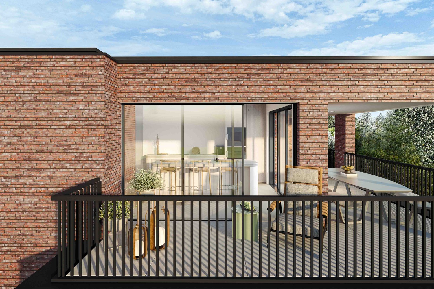 Appartement met 3 slpks, 2 grote terrassen - 6% BTW mogelijk - foto 1