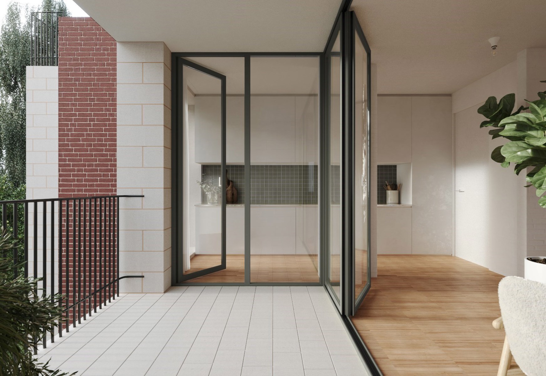 Appartement à vendre à Sint-Martens-Lennik avec 2 chambres - photo 2