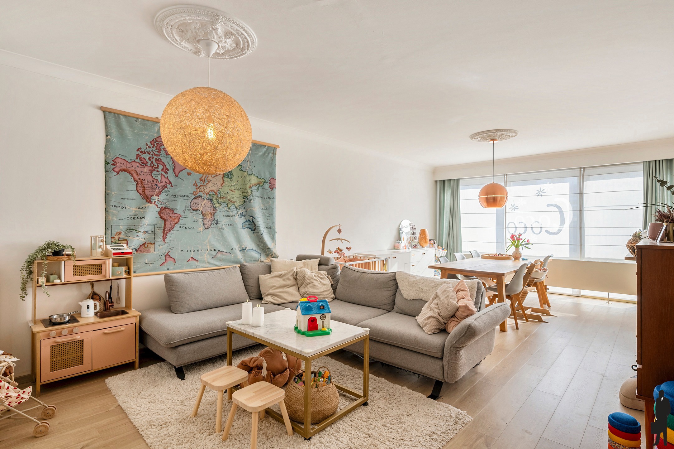 Gerenoveerd app met 2 slk, terras en garagebox te Lier - foto 2