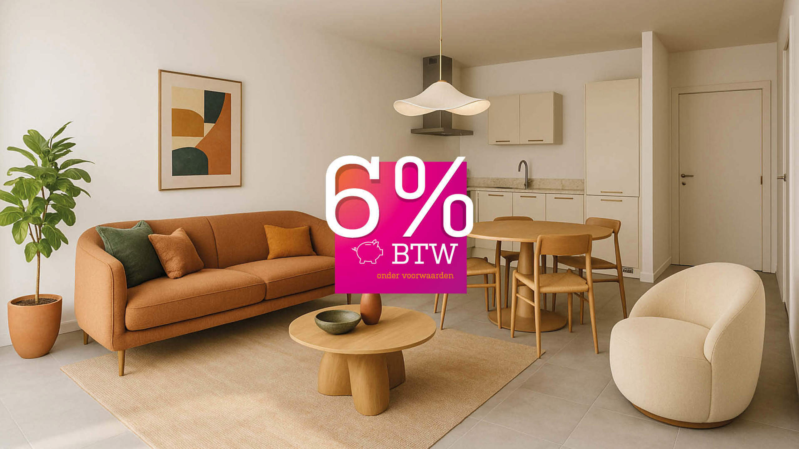 Apartment for sale in Hasselt with 1 bedroom - photo 1