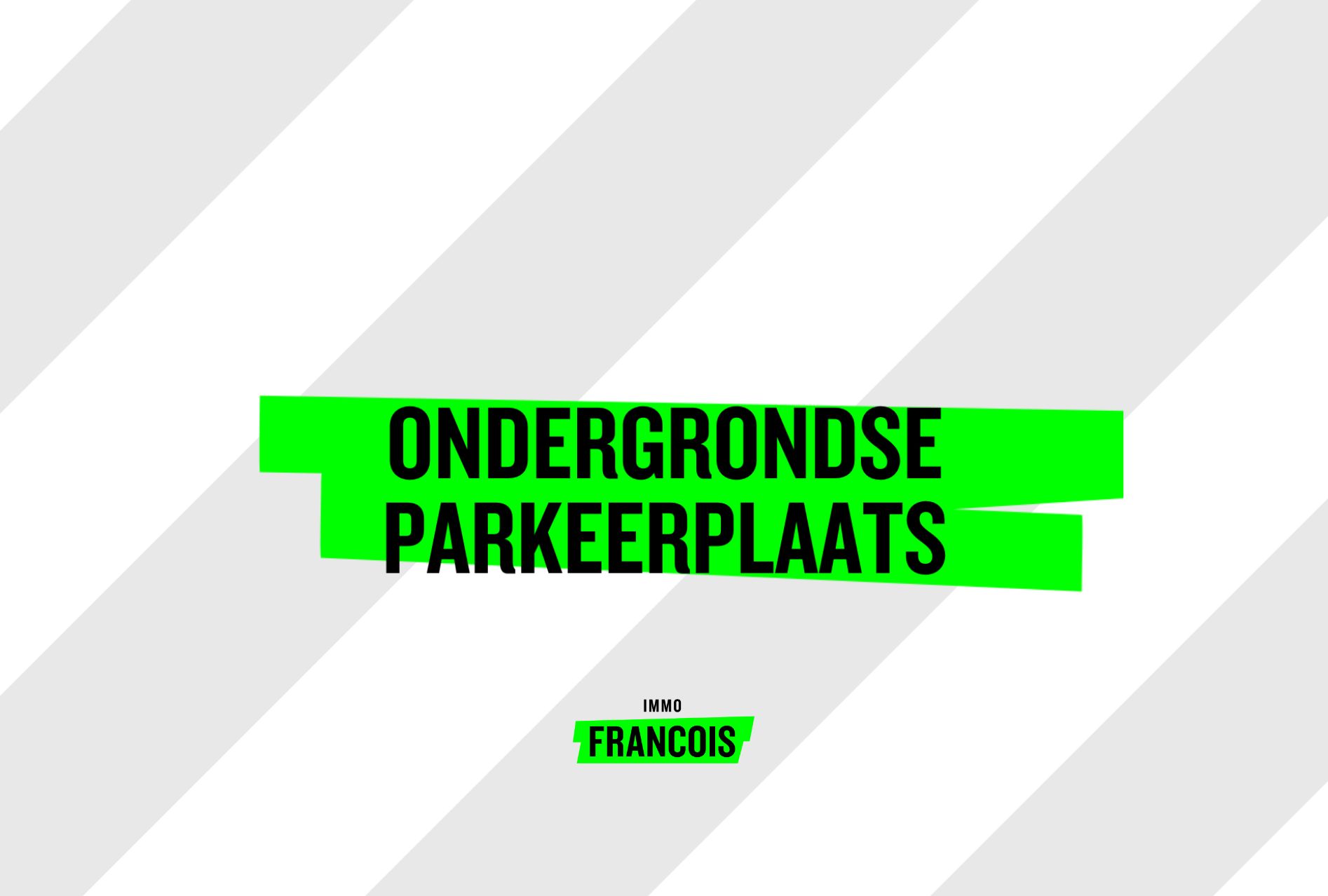 Ruime staanplaats in ondergrondse garage met autolift in De Haan - foto 1