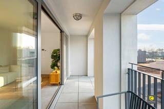 Iduna : Situation centrale dans le beau projet Stadsterras à Mortsel. Appartement confortable d'une chambre à coucher avec une terrasse...