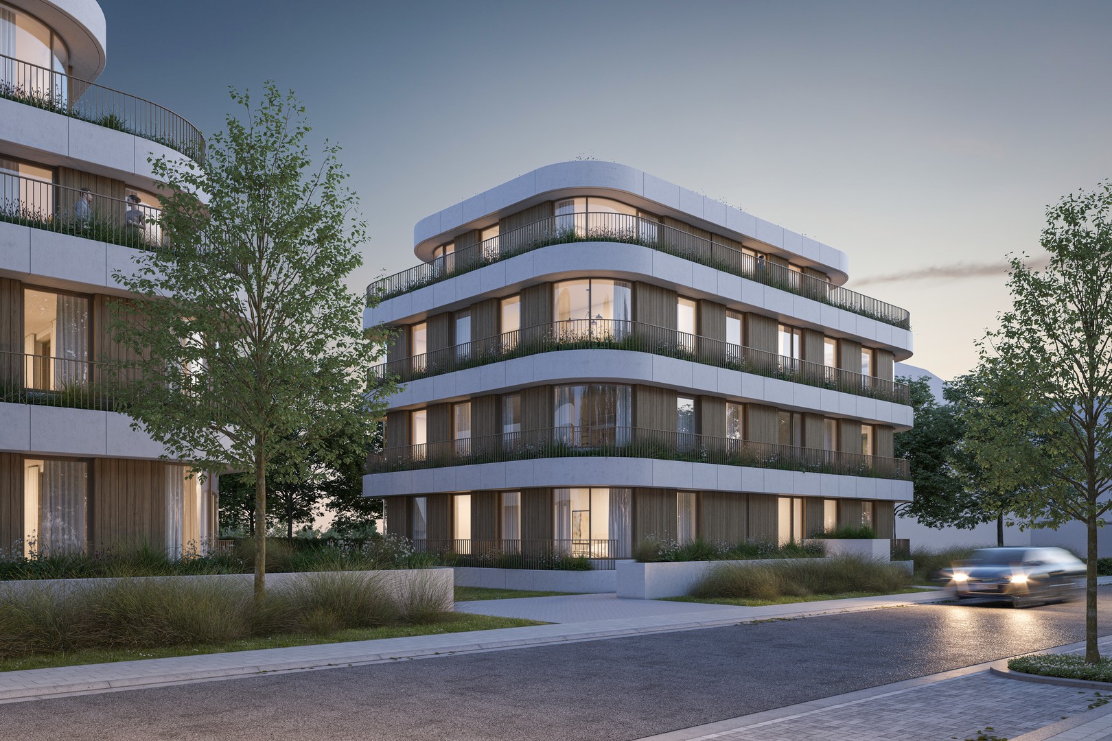 Gelijkvloers nieuwbouwappartement met 2 slaapkamers en luxueuze afwerkingen binnen een energiezuinig karakter - foto 1