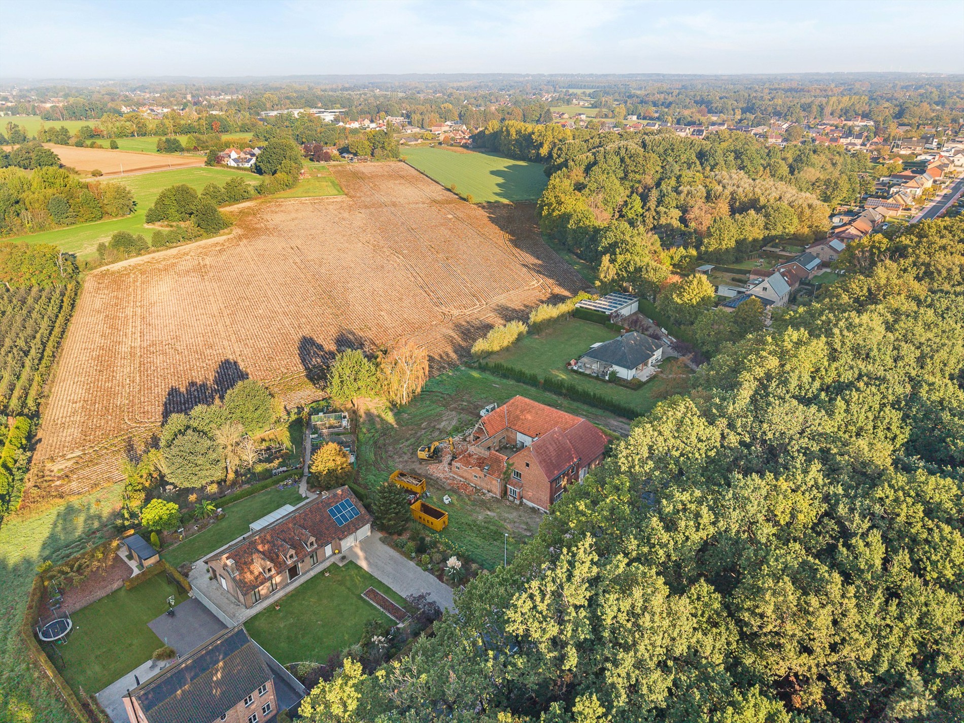 LOT 2 : Magnifique terrain constructible orienté sud de 850 m² pour construction ouverte avec vue dégagée à Hasselt. - photo 4
