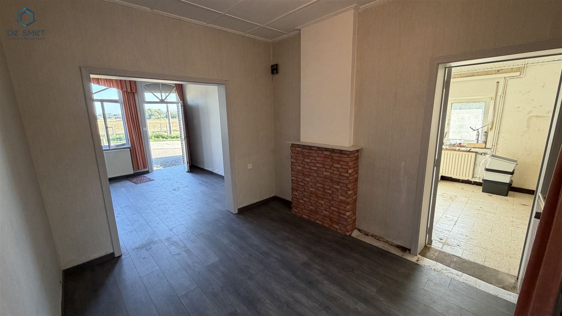TE RENOVEREN WONING MET 3 SLAAPKAMERS, TUIN EN PRACHTIG UITZICHT IN PAJOTTEGEM - foto 2