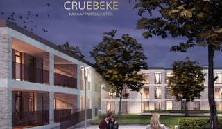 58 luxe-appartementen pal in het centrum van Kruibeke, op 100 meter van de kerk en de markt. Bel het kantoor voor de resterende autostaanplaatsen!