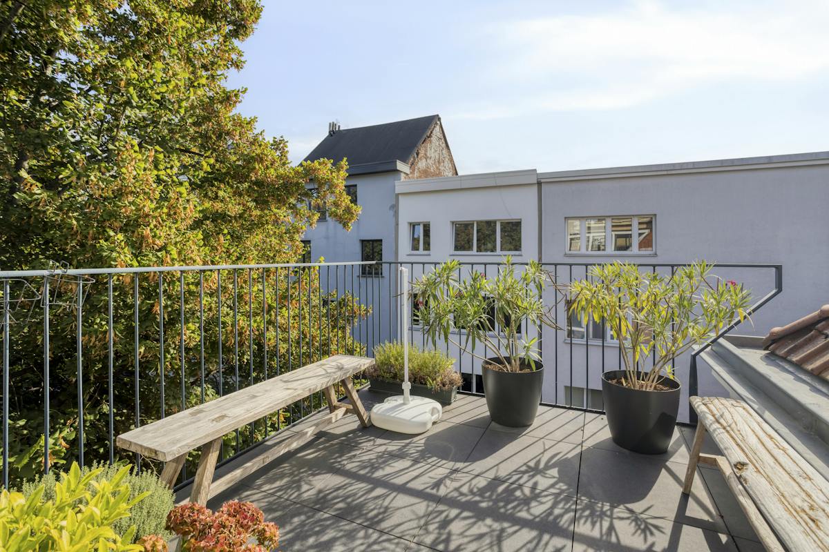 Uniek dakappartement met terras te koop in Antwerpen - foto 3