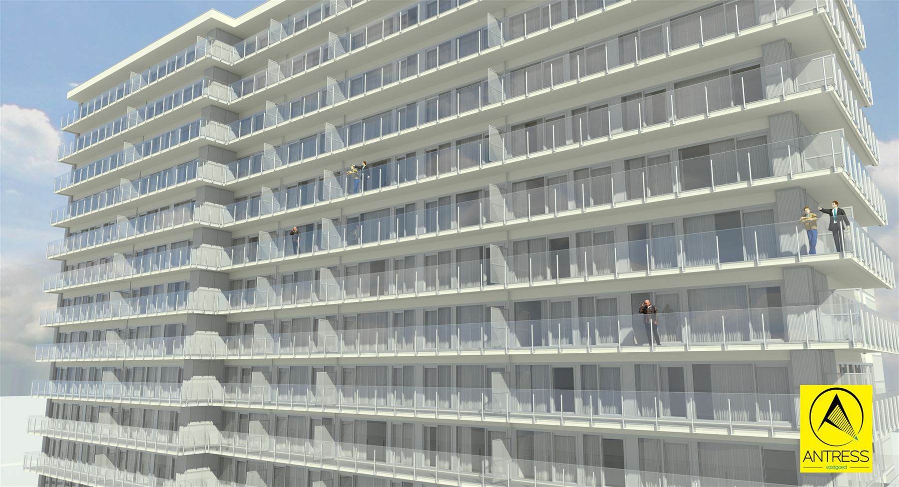 Stijlvol en instapklaar 2 slaapkamer appartement van 107m² met zeer ruim zonnig terras van 45m² op fel begeerde centrale locatie! - foto 4