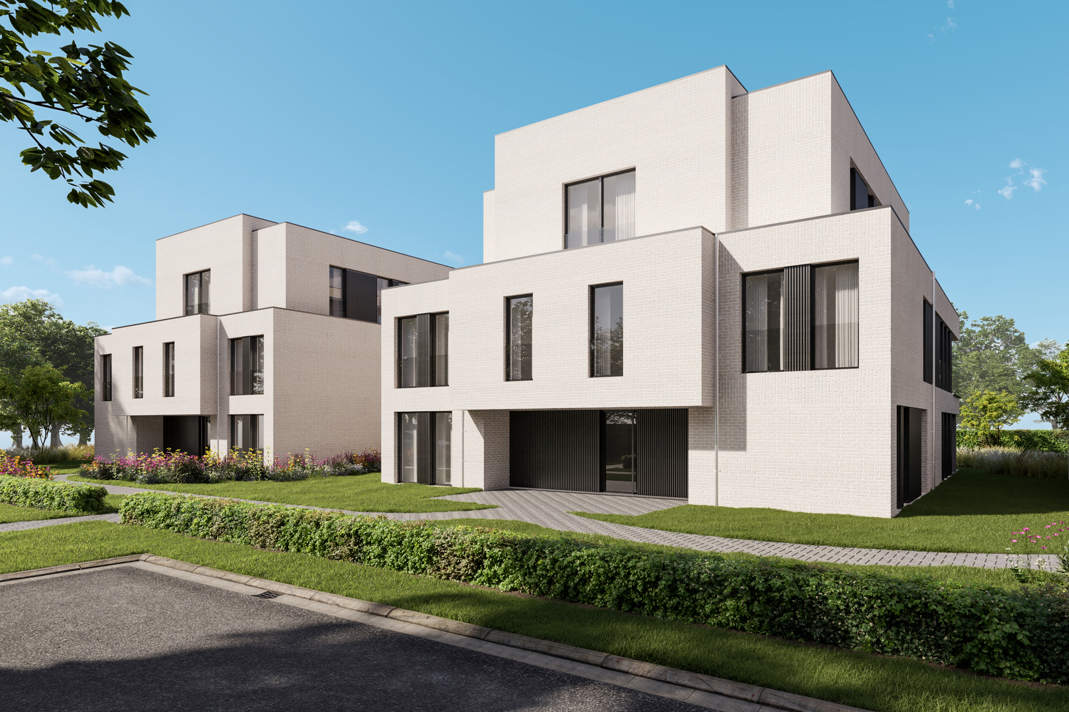 Knap gelijkvloersappartement van 104 m² met 2 slaapkamers en overdekt terras van 12 m². - foto 1