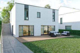 OPHASSELT – Gelegen te Ophasselt, een deelgemeente van Geraardsbergen bevindt zich dit uniek project van twee nieuwbouwwoningen.<br />De ruimtes zijn optimaal ingedeeld en deze woningen bestaan op het gelijkvloers uit een inkomhal met gastentoilet, een bureau, een lichtrijke leefruimte met zicht en toegang naar het terras en tuin, een keuken voorzien van alle comfort met aansluitend een handige bergruimte en garage. De eerste verdieping geeft ruimte aan een nachthal, drie slaapkamers en een badkamer. Deze duurzame afgewerkte woningen bieden een zorgeloos wooncomfort. Alsook de energiezuinigheid, de kwalitatieve afwerking en de locatie maken van deze woningen absolute toppers. Het grondaandeel valt onder het stelsel van registratie en op de constructie geldt de BTW wetgeving.<br /><br />CASCO AANKOPEN IS OOK MOGELIJK.<br /><br />Voor info en/of een afspraak bel Patrick 0470/858575