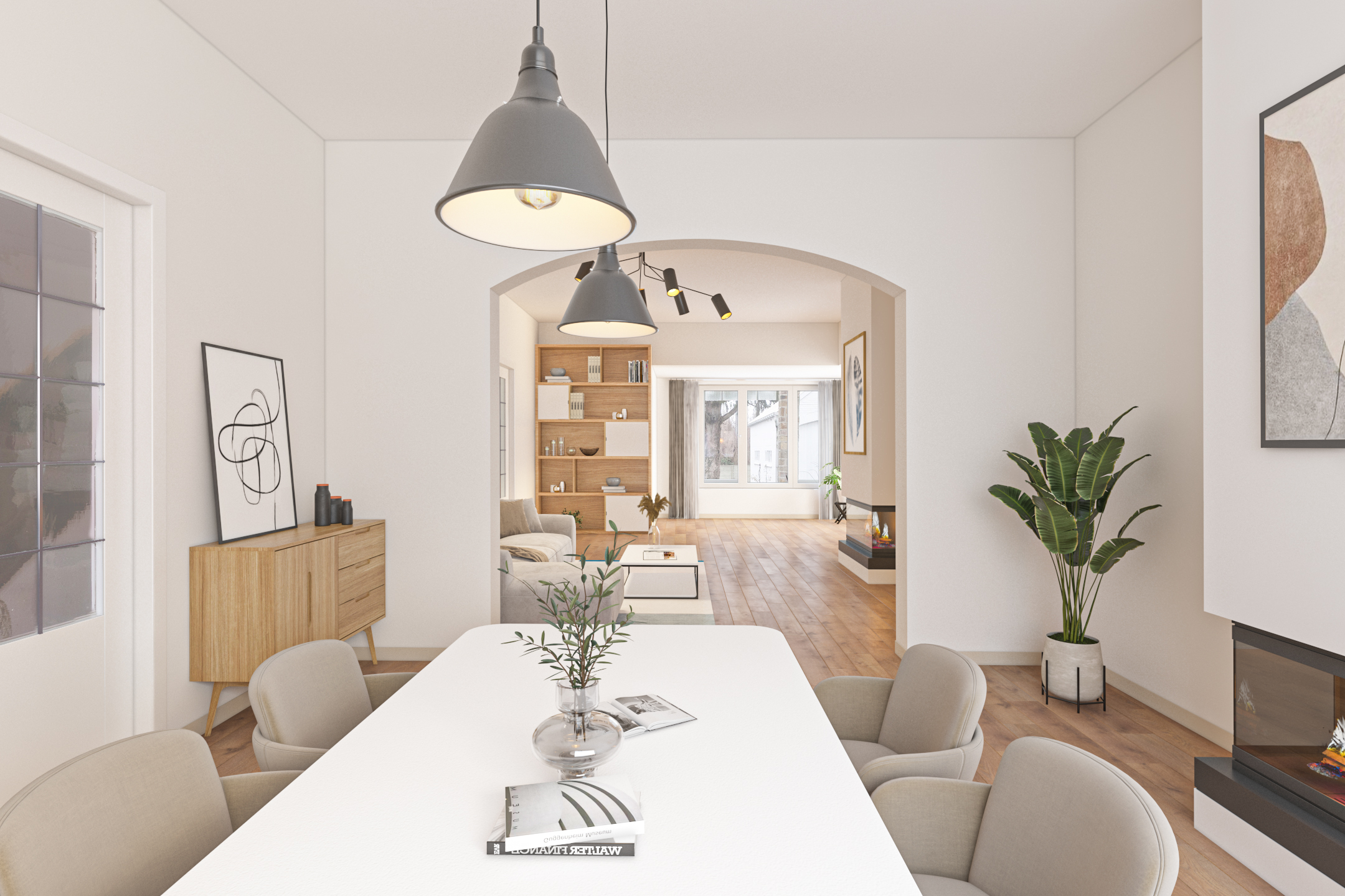 Spacieuse maison avec 4 chambres, jardin et garage - photo 4