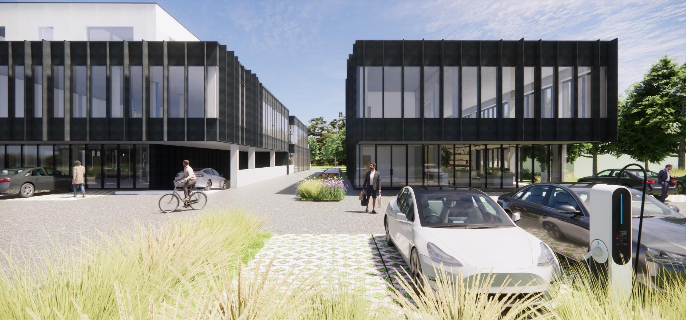 Nieuwbouw kantoorruimte 310 m² te huur in Waregem – Hèlen Park - foto 1