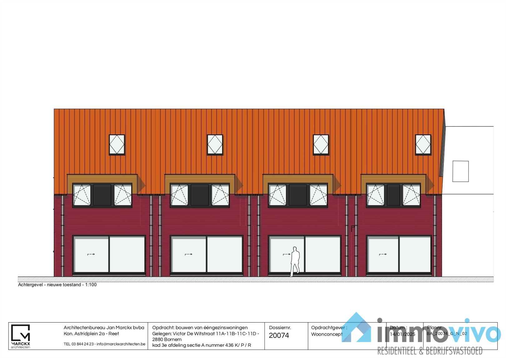 Nieuwbouw casco woning met 4 slpk's en tuin - foto 2