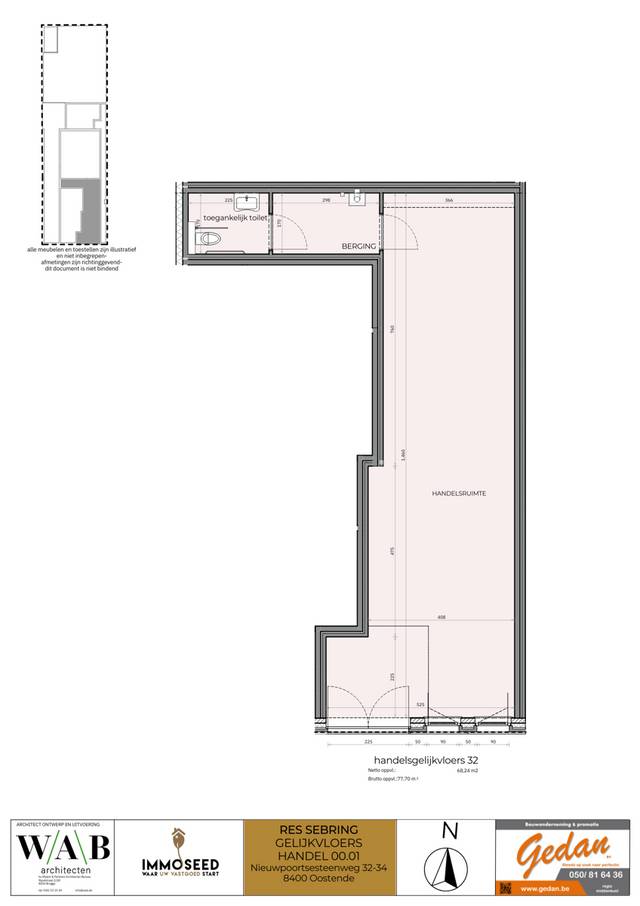 Project te koop in Oostende