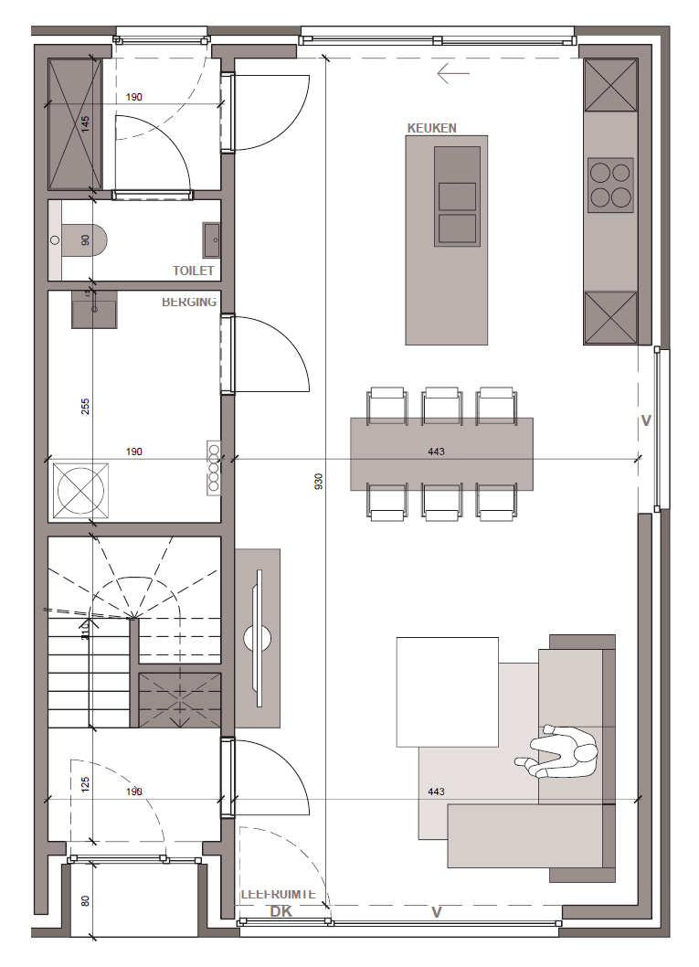 Moderne parkwoning met zicht op park - foto 5