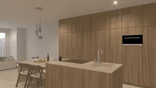 <p><span>Gelijkvloers 1-slaapkamerappartement met terras, uitzonderlijke tuin en ondergrondse parkeerplaats in hartje Maaseik. </span></p><p><span> </span></p><p><span>Dit gelijkvloerse appartement combineert </span><span>comfort, praktisch gemak en energiezuinigheid</span><span>. Met een </span><span>bewoonbare oppervlakte van ± 78 m²</span><span>, een zuidgericht </span><span>terras van ca. 25 m²</span><span> en een </span><span>uitzonderlijke tuin van ca. 40 m²</span><span>, geniet je hier van een harmonieuze combinatie tussen binnen- en buitenleven. De hoogwaardige afwerking, hedendaagse architectuur en optimale oriëntatie maken dit appartement uitermate aantrekkelijk voor wie op zoek is naar </span><span>stijlvol en duurzaam wonen op een topligging nabij het stadscentrum van Maaseik</span><span>.</span></p><p><span> </span></p><p><span>Indeling appartement: </span></p><ul><li><span>Inkomhal met vestiairemogelijkheid</span></li><li><span>Gastentoilet</span></li><li><span>Lichtrijke leefruimte met open keuken, eetplaats en zithoek. Afwerking naar eigen smaak te kiezen. </span></li><li><span>1 ruime slaapkamer met zicht op de tuin en een ensuite badkamer </span></li><li><span>Badkamer voorzien van inloopdouche en dubbele lavabo. Voor de afwerking heeft u nog de vrije keuze. </span></li><li><span>Praktische berging met aansluitingen voor wasmachine en droogkast</span></li><li><span>Zonnig, zuidgericht terras van ca. 25 m² en een ruime, volledig private tuin van ca. 40 m² inclusief tuinberging</span></li></ul><p><span> </span></p><p><span>Troeven: </span></p><ul><li><span>Kleinschalige residentie met slechts 6 appartementen</span></li><li><span>BEN-woonproject (E-peil ≤ E20) met warmtepomp, zonnepanelen, vloerverwarming, ventilatiesysteem D en uitstekende isolatie</span></li><li><span>Totale bewoonbare oppervlakte van ca. 78 m²</span></li><li><span>Grote private tuin en zuidgericht terras – samen ca. 65 m² </span></li><li><span>Zonwerend glas aan de zuidzijde, in combinatie met aluminium schrijnwerk </span></li><li><span>Afwerking naar eigen smaak voor de keuken, badkamer, vloeren en deuren </span></li><li><span>Ondergrondse autostaanplaats inbegrepen met voorziening om een elektrische wagen op te laden </span></li><li><span>Gemeenschappelijke fietsenstalling met individueel oplaadpunt </span></li><li><span>Uitstekende ligging: rustig én centraal, op wandelafstand van winkels, horeca, openbaar vervoer en recreatie</span></li></ul><p><span> </span></p><p><span>Een unieke kans voor wie gelijkvloers wil wonen met veel licht, privacy, tuin en hedendaags wooncomfort — in een kleinschalig en energiezuinig project op een absolute toplocatie in Maaseik.</span></p><p><span> </span></p><p><span>Dit project komt in aanmerking voor het verlaagde btw-tarief van 6% (onder voorwaarden).</span></p><p><span> </span></p>