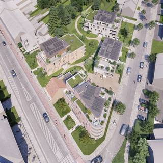 Residentie “Grote Meiboom”, da’s groen wonen in hartje Ravels!Welkom in appartement A1.2. Een appartement op de eerste verdieping van 83,55 m² met 2...