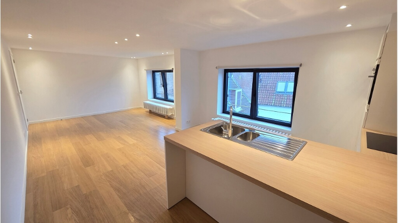 Ruim en volledig vernieuwd 2-slaapkamerappartement te huur in Brugge - foto 2