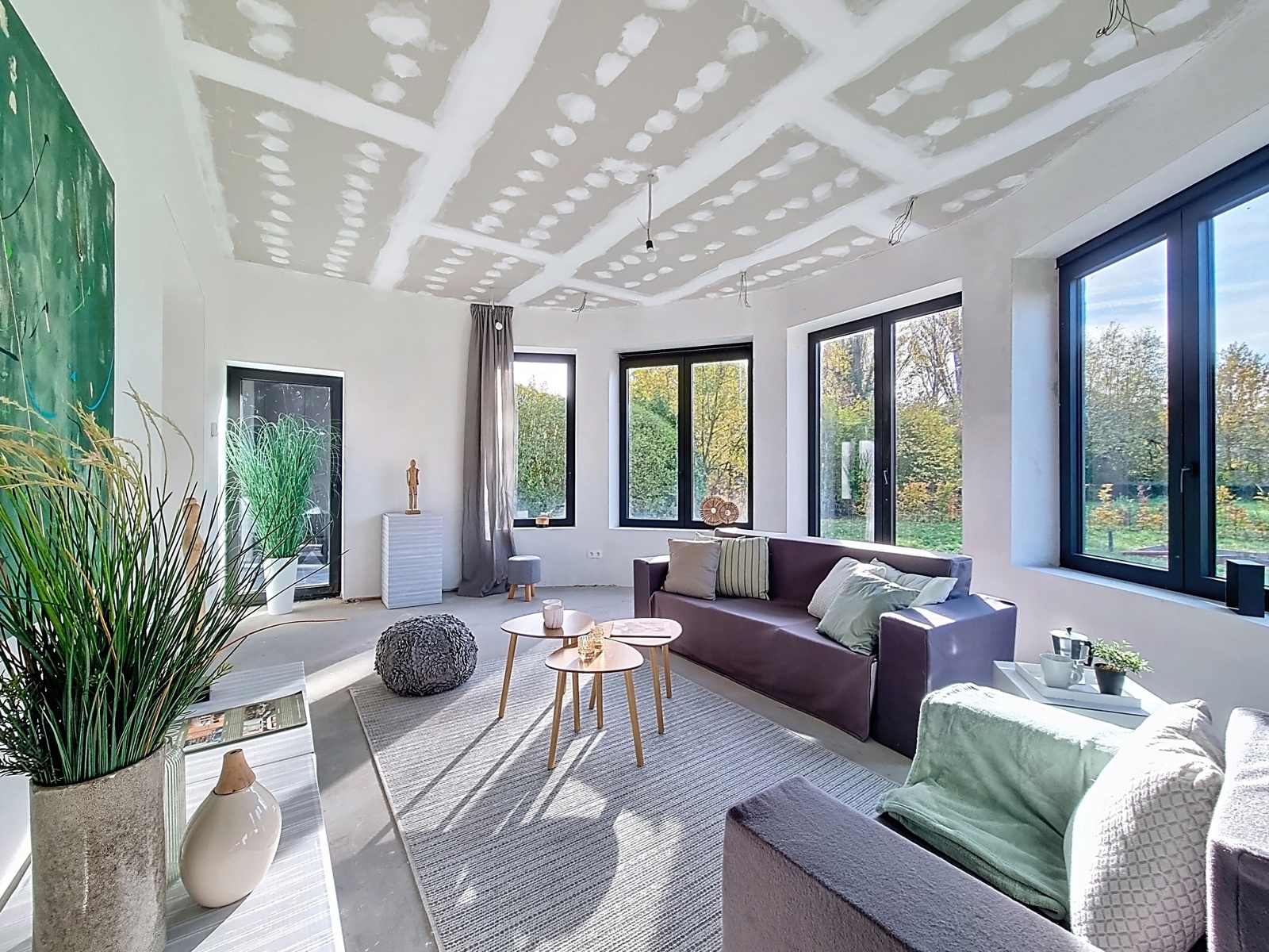 Uniek gelijkvloers appartement met tuin in " Castel Vera" - foto 1