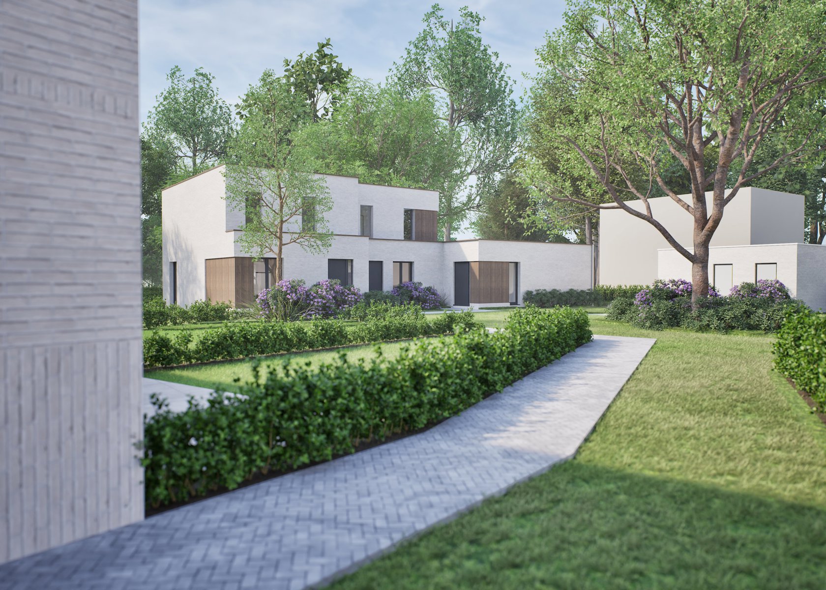 Residentie 's GRAEVENHOF - 12 nieuwbouwwoningen met autostaanplaatsen - foto 3