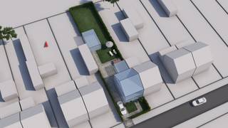 BOUWGRONDPerceelsoppervlakte: 533m²Oriëntatie: NoordPerceelsbreedte: 10 meterBouwvoorschriften:Halfopen bebouwingBouwzone 7m x 13mSchuin dak 15°-...