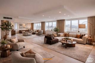 <p><span>Exclusief appartement gelegen in het “Koninklijk Entrepot” op het Eilandje met een adembenemend panoramisch uitzicht op de jachthaven “Willemdok’ en het MAS.  </span></p><p><span>Het ruime appartement van ca. 300 m² kenmerkt zich door zijn unieke ontwerp, de vele raampartijen en hedendaagse technieken en omvat o.a. 4 slaapkamers en 2 badkamers. </span></p><p><span> </span></p><p><span>Het appartement bevindt zich op de derde verdieping. </span></p><p><span>Inkomhal met vestiaire en gastentoilet. Deze hal geeft toegang tot een ruime slaapkamer. Vervolgens leidt de hal naar de indrukwekkende en lichte leefruimte, die een oppervlakte heeft van ca 164 m².</span></p><p><span>De grote raampartijen overspoelen de ruimte met natuurlijk licht en geven een panoramisch uitzicht.</span></p><p><span>Aan de linkerzijde van de leefruimte bevindt zich een eetruimte, grenzend aan een luxe ingerichte Bulthaup-keuken. </span></p><p><span>Achter de keuken bevinden zich twee extra slaapkamers of kantoorruimtes, evenals een badkamer die ook dienst doet als wasplaats, uitgerust met een douche, wastafel en voorzieningen voor een extra toilet. </span></p><p><span>Verder nog een extra bergruimte.</span></p><p><span>Aan de andere zijde van de leefruimte bevindt zich de masterbedroom, bestaande uit een slaapkamer, een dressing met ingebouwde kasten en een luxueuze badkamer met inloopdouche, ligbad, dubbele wastafel en apart toilet.</span></p><p><span> </span></p><p><span>Bijzonderheden:</span></p><p><span>- Initieel waren het twee appartementen dewelke zijn samengevoegd tot 1 groot appartement - Oorspronkelijk was er een inpandig terras voorzien, het is mogelijk om dit alsnog te realiseren. </span></p><p><span>- Mogelijkheid tot aankopen van een aparte autostaanplaats voor €50.000.</span></p><p><span>- Incl. ruime berging.</span></p><p><span>- Het appartement is uitgerust met airco en moderne voorzieningen zoals videofonie, alarmsysteem en een extra beveiligde inkomdeur.</span></p><p><span>- Gelegen op een rustige locatie in hartje Antwerpen, op loopafstand van gezellige restaurants, cafés en winkels. </span></p><p><span>- De locatie biedt gemakkelijke toegang tot belangrijke invalswegen.</span></p><p><span>- Een appartement op een toplocatie die aan alle moderne wensen voldoet.</span></p><p><span> </span></p>