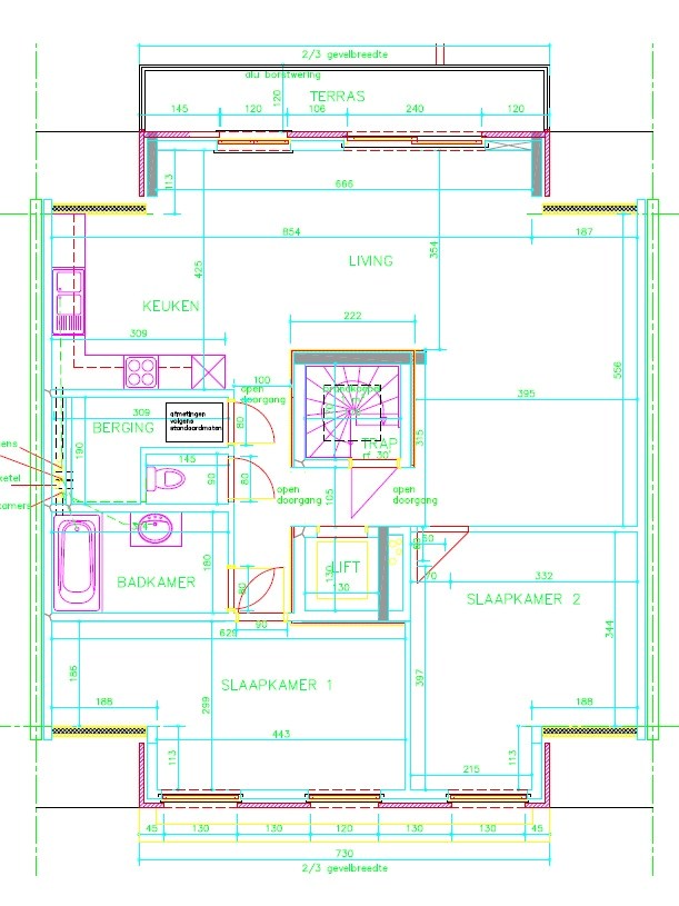 122m² Penthouse in het CENTRUM met LIFT - foto 2