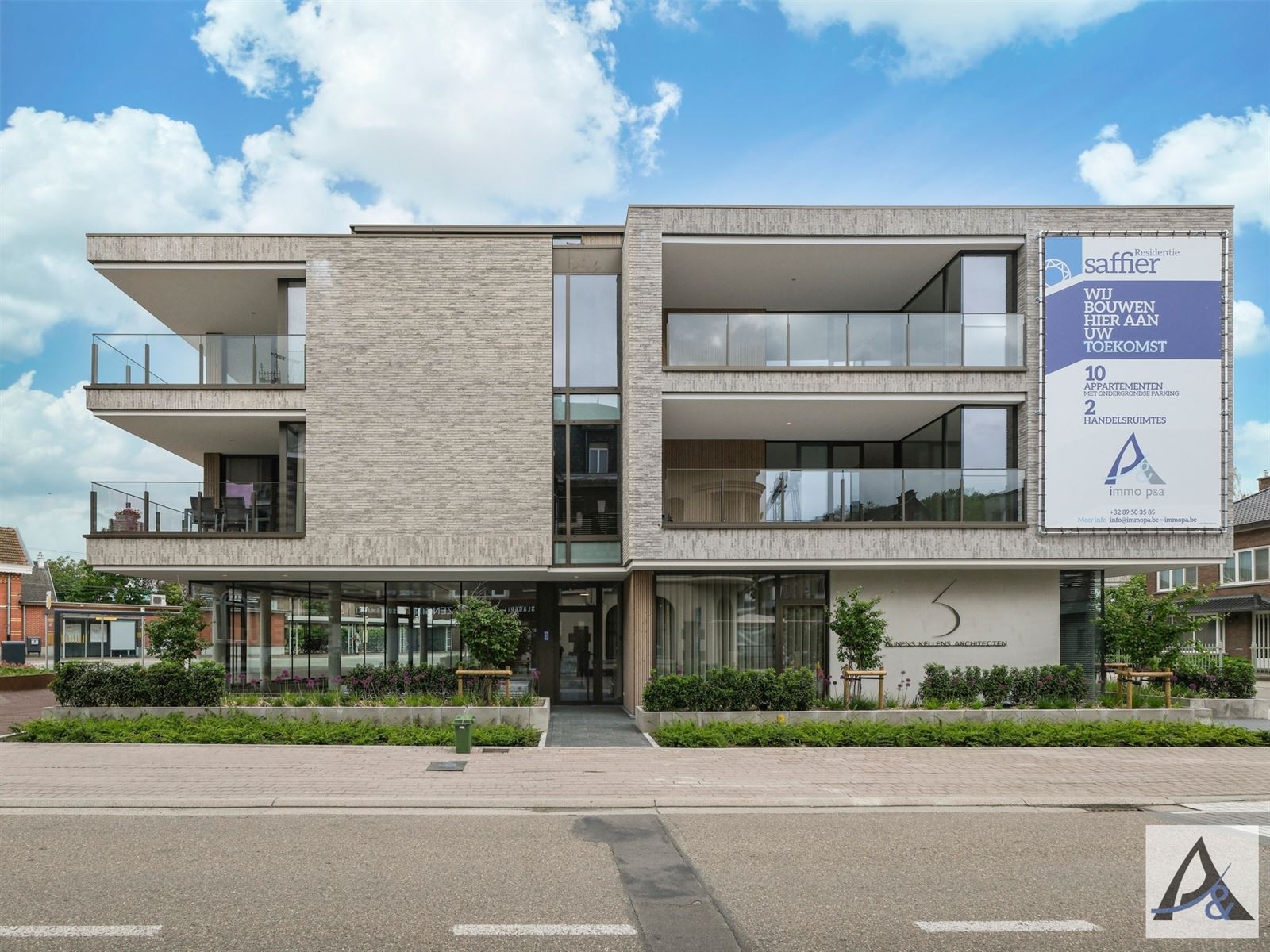 Nieuwbouwappartement 105,87m² met terras van 16,49m² (2 slpk) - foto 1