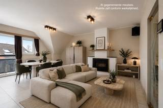 <p>Te koop: instapklaar appartement in Opwijk, gelegen aan de Ringlaan, op wandelafstand van het centrum en nabij openbaar vervoer en invalswegen.</p>
<p> </p>
<p>Dit gesloten appartement (bouwjaar 1999) biedt een comfortabele indeling met twee slaapkamers en de mogelijkheid tot uitbreiding naar meerdere slaapkamers. De woning beschikt over elektrische rolluiken, airco, een gezellige haard en een open keuken. Er is een berging aanwezig en een staanplaats met toegang tot een gemeenschappelijke garage. De garage dient mee aangekocht te worden voor €26.000. Verwarming gebeurt via een energiezuinige warmtepomp.</p>
<p> </p>
<p>Belangrijkste ruimtes:<br />• Living met gezellige haard en veel lichtinval<br />• Open keuken met praktische indeling<br />• Twee slaapkamers met uitbreidingsmogelijkheid<br />• Badkamer met verzorgde afwerking<br />• Berging voor extra opslag<br />• Terras voor buitenmomenten<br />• Staanplaats en gemeenschappelijke garage</p>
<p> </p>
<p>Troeven:<br />• Instapklaar appartement met uitbreidingsmogelijkheid<br />• Nabij centrum, openbaar vervoer en invalswegen<br />• Verwarming via warmtepomp en elektrische rolluiken<br />* Volledig asbestvrij</p>
<p> </p>
<p>Neem vandaag nog contact op met je ERA-makelaar voor een bezoek.</p>
<p> </p>
<p>JOUW DROOMAPPARTEMENT. ZO GEVONDEN!</p>