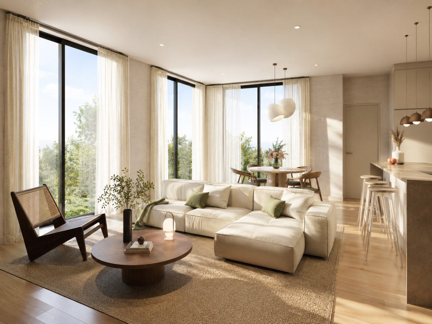 PRACHTIGE DUPLEX MET UNIEK TERRAS IN VOLLE PRIVACY OP ZUCHT VAN ZEE - foto 3