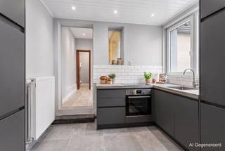 <p>Dit veelzijdige pand op een gunstige liggen te Kessel combineert wonen en werken en biedt tal van mogelijkheden voor wie op zoek is naar een praktische indeling en multifunctioneel gebruik. Het gelijkvloersappartement heeft een bewoonbare oppervlakte van 114 m² en wordt aangevuld met een handelsruimte of kantoor van 31 m² met aparte ingang, ideaal voor een zelfstandige activiteit of vrij beroep. Daarnaast beschikt het pand over een inpandige garage van 23 m².<br /><br />Via de aparte voordeur (afgescheiden van de handelsruimte) krijgen we toegang tot de inkomhal die aansluit op de leefruimte. Via een kleine sas/bergruimte bereikt men de keuken van ongeveer 8 m² groot. De keuken geeft op zijn beurt weer toegang tot de badkamer van 7 m². Naast de keuken bevindt zich een eetplaats met aangrenzende bergruimte. Vanuit deze eetruimte is er een doorgang tot de slaapkamer van 16 m². Achteraan beschikt het appartement over een overdekte koer, die bereikbaar is zowel via de inkomhal als via de keuken.<br /><br />Dankzij de combinatie van woon- en werkfunctie en de aparte toegang tot de handelsruimte, vormt dit pand een uitstekende opportuniteit voor investeerders, zelfstandigen of creatieve verbouwers die hun eigen stempel willen drukken op een eigendom met potentieel.<br /><br />Dit appartement maakt deel uit van een project dat o.a. bestaande magazijnen en appartementen bevat. Het appartement kan zowel individueel, als in combinatie met andere onderdelen uit dit project aangekocht worden.<br /><br />Voor meer informatie kunt u contact opnemen met ons kantoor.<br /><br />Extra:<br />- EPC: 490 kWh/m² (E-score -> renovatieverplichting!)<br />- Niet gelegen in mogelijks of overstromingsgevoelig gebied, niet gelegen in afgebakend overstromingsgebied of afgebakende oeverzone, niet gelegen in risicozone overstromingen (P-score C, G-score B).<br />- Gebied voor ambachtelijke bedrijven en de gebieden voor kleine en middelgrote ondernemingen, Vkr Vlaamse Waterweg, Gmo, stedenbouwkundige informatie in aanvraag.</p><p>- Niet opgenomen in maatregelenregister<br /><br />Voor meer info ga naar www.coenenvastgoed.be of bel 03/375.82.92</p>