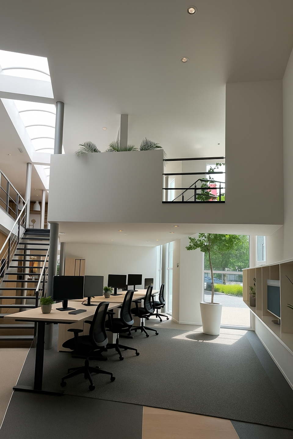  TE HUUR Genk - showroom met kantoren - foto 2