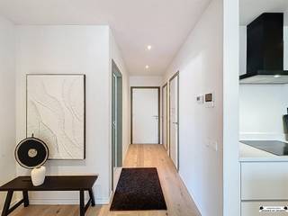 Luxueus energiezuinig nieuwbouw appartement 0.4 gelegen in blok B Het gelijkvloers appartement heeft een oppervlakte van 94,4 m2, 2 slaapkamers, 1...