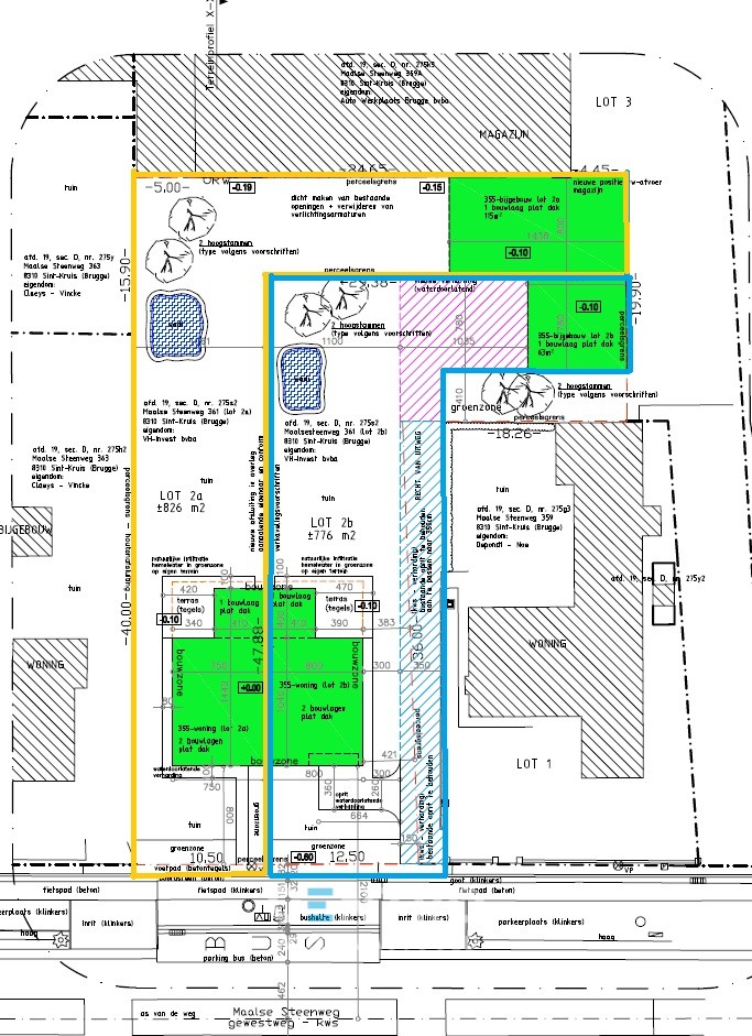 Energiezuinige NB-WONING (Halfopen) met MAGAZIJN (115m²) te koop aan de Maalse Steenweg 361 te Brugge (Sint-Kruis). Volgens Wet Breyne. - foto 5