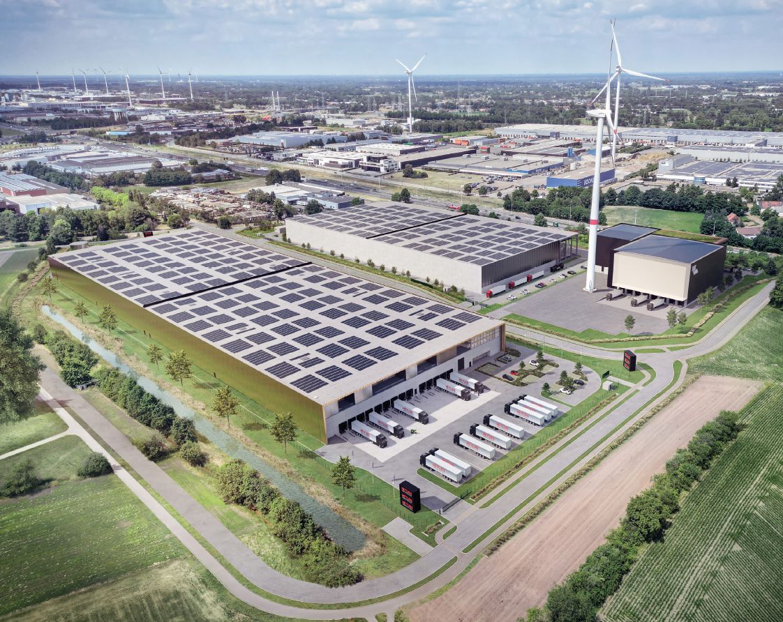 Logistieke loods van 27.925 m² , 5.520 m² mezzanine en 749 m² kantoorruimte in Geel - foto 2