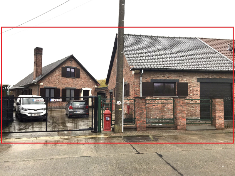 Te Grembergen : Woonst met terras en tuin - EN bijgebouw met garage- ruime parking in doodlopende straat nabij de spoorweg - foto 1