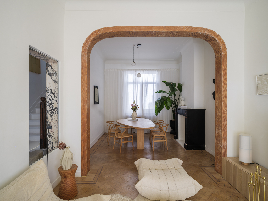 Stijlvolle townhouse met karaktervolle art-nouveaugevel op een gegeerde locatie nabij het Baudelohof. - foto 5