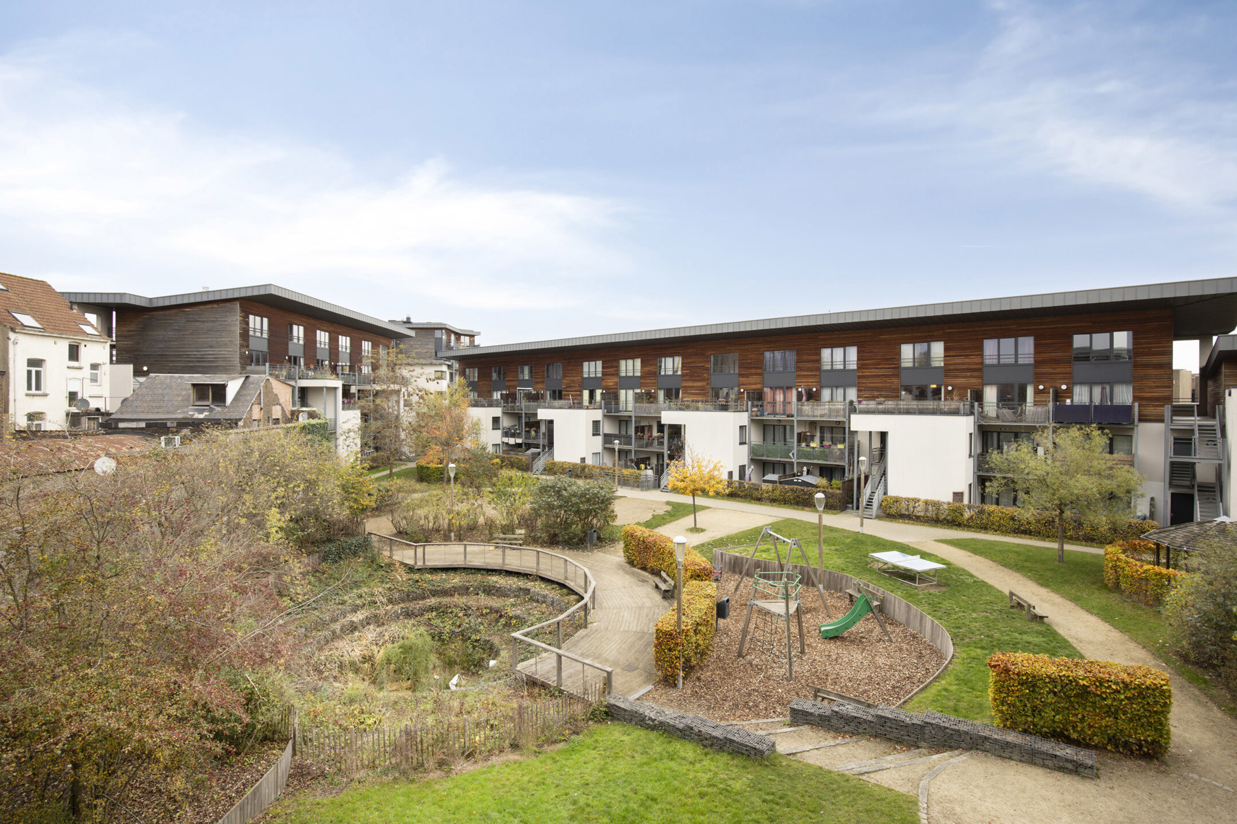 Duplex-appartement 2 slaapkamers, 2 terrassen &amp; gem. tuin - foto 2