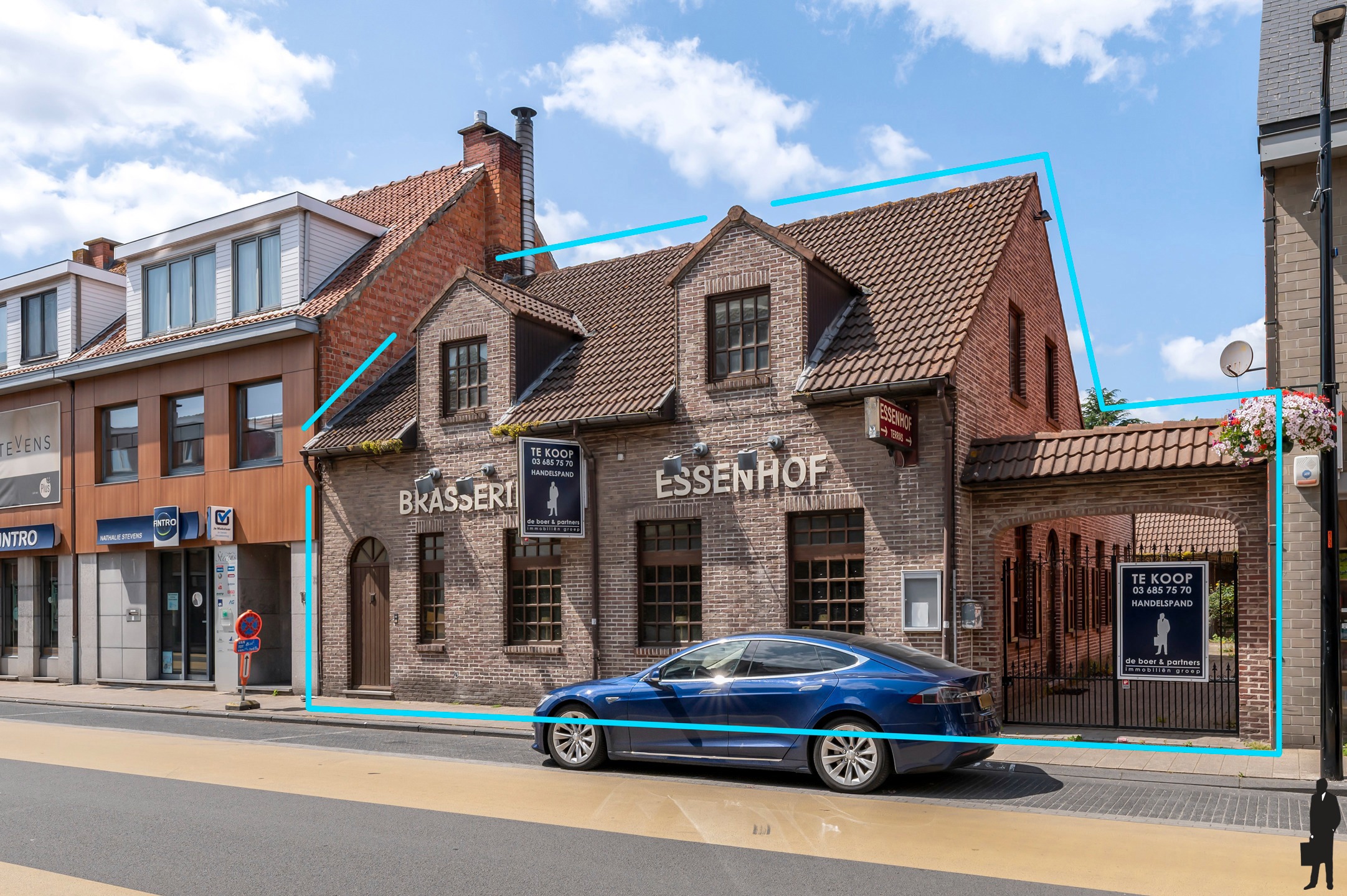 Karaktervol handelspand met appartement en tuin – Centrum Essen - foto 1