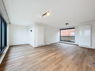 Instapklaar appartement in het hart van de stad, bestaande uit een lichtrijke leefruimte, bureauhoek, volledig uitgeruste keuken, 2...