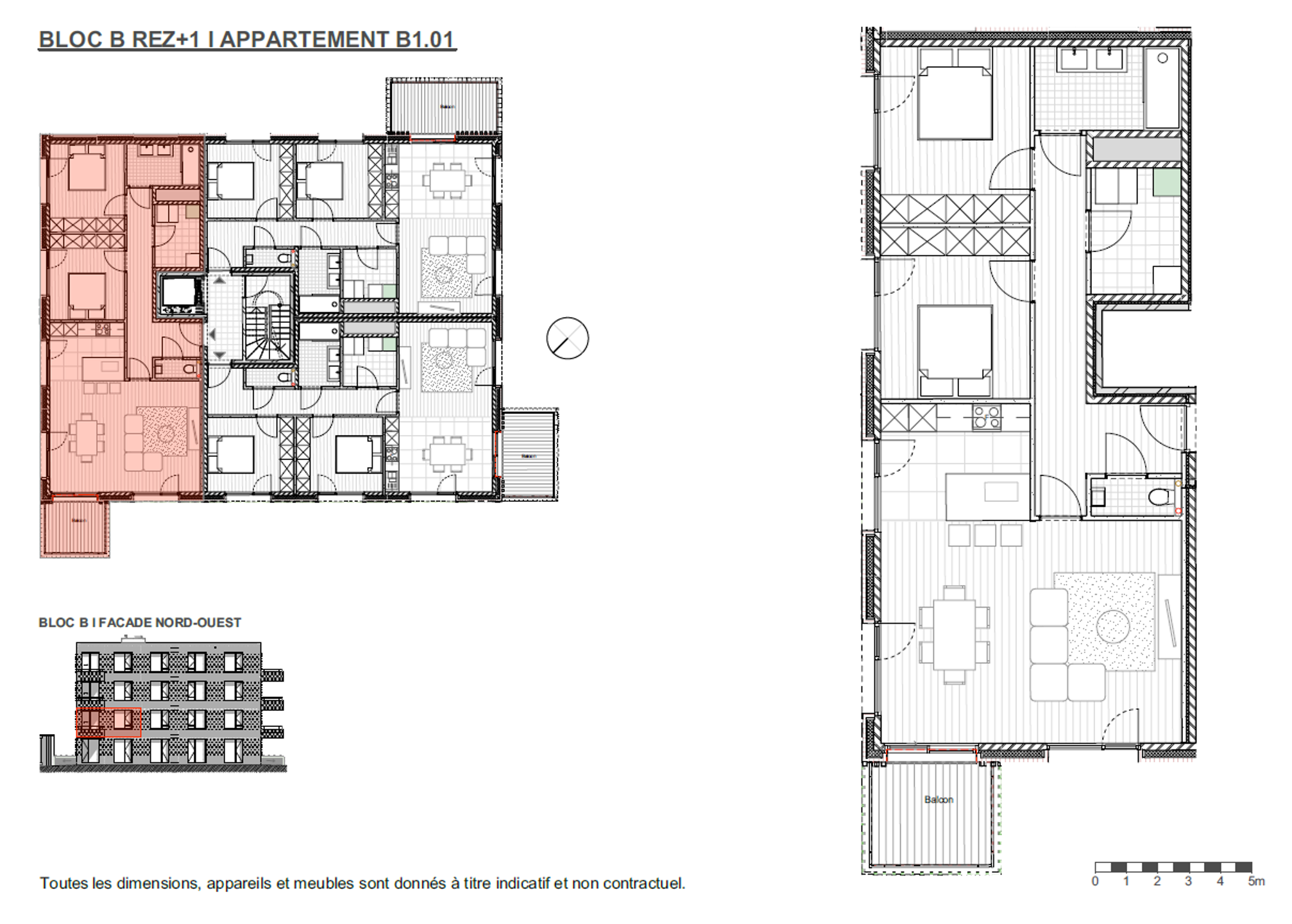 Appartement à vendre à Mons avec 2 chambres - photo 4